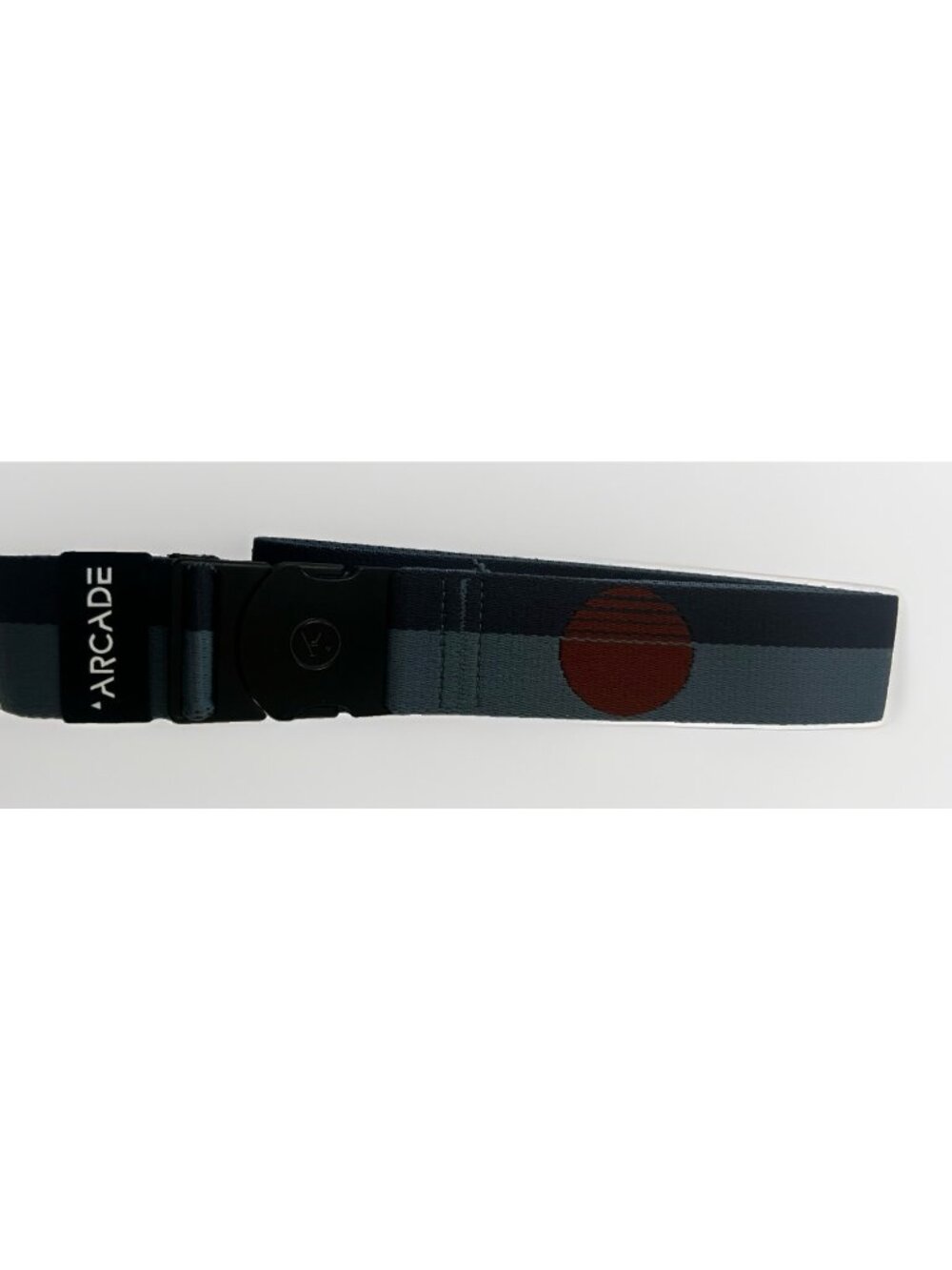 Arcade Belt Adventure Ranger Elastic Stretch Buckle  Blue /Black Sun